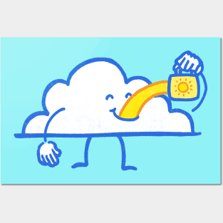 Coffee Cloud Posters and Art